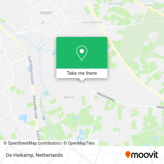 De Heikamp map