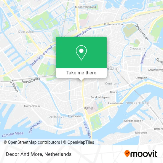 Decor And More map
