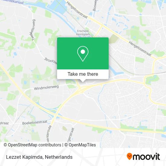 Lezzet Kapimda map