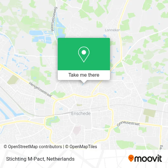 Stichting M-Pact map