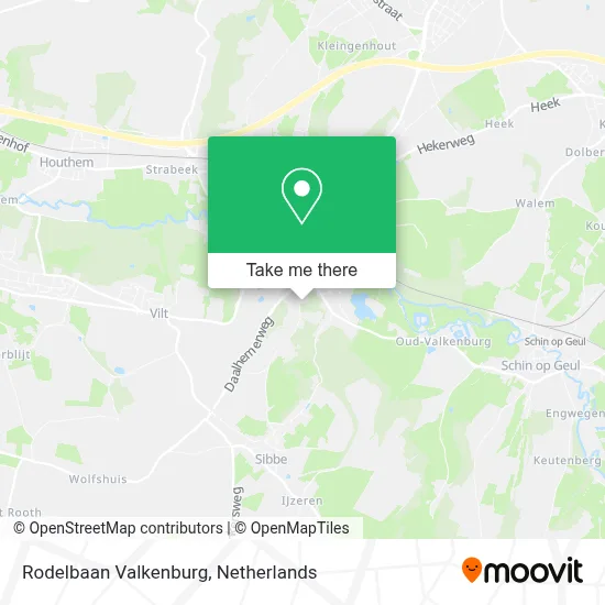 Rodelbaan Valkenburg map