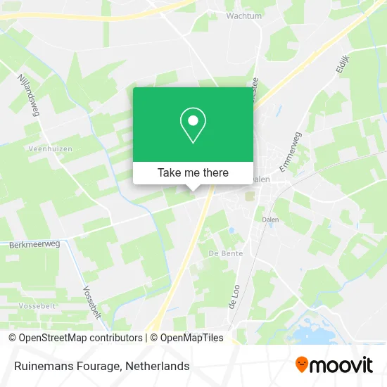 Ruinemans Fourage map