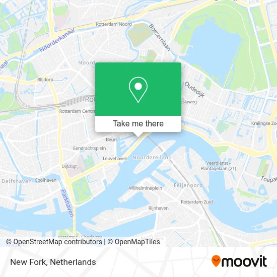 New Fork map