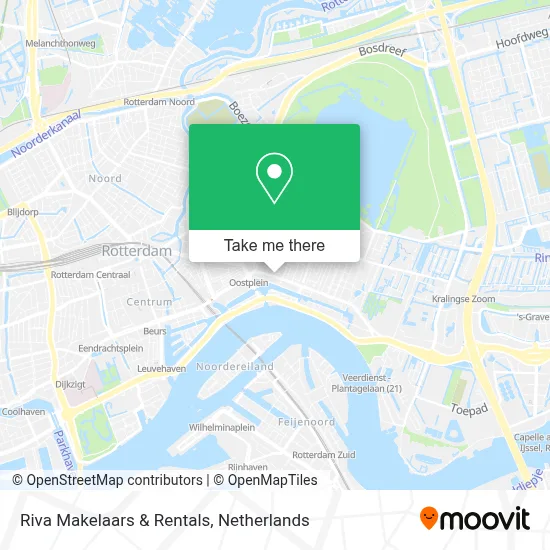 Riva Makelaars & Rentals map