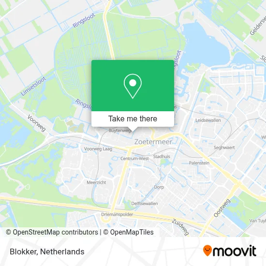Blokker map