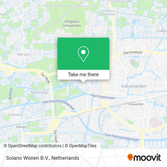 Solano Wonen B.V. map
