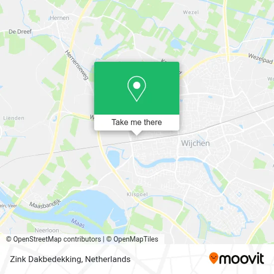 Zink Dakbedekking Karte