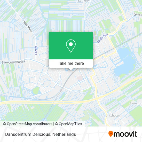 Danscentrum Delicious Karte