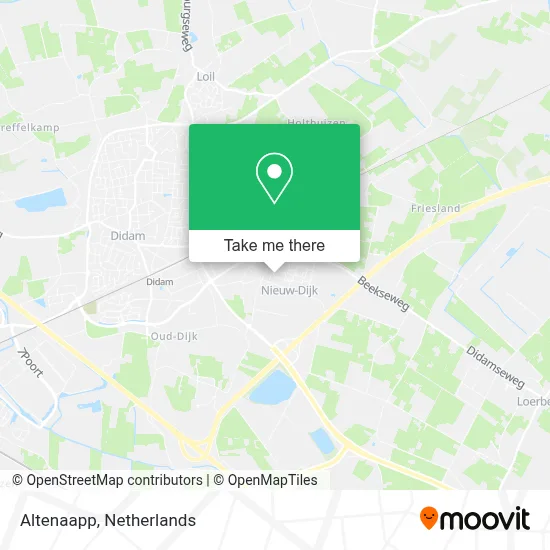 Altenaapp Karte