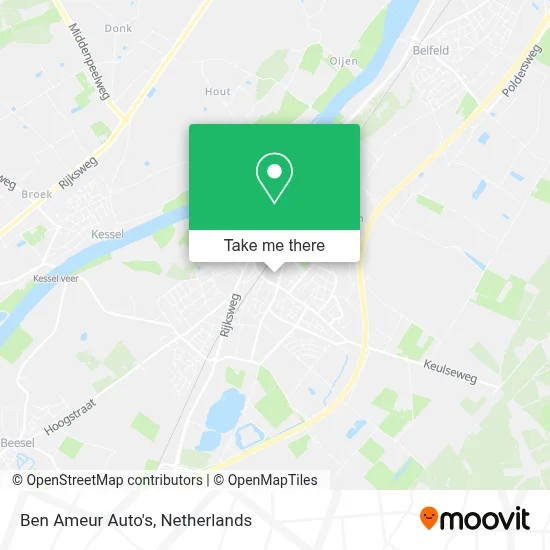 Ben Ameur Auto's map