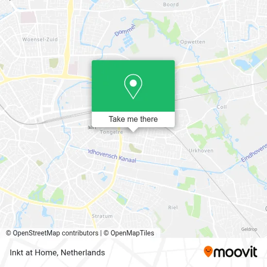 Inkt at Home map