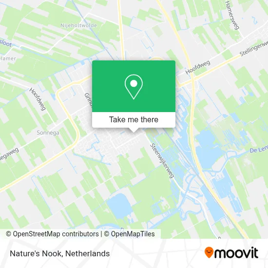 Nature's Nook map