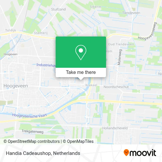 Handia Cadeaushop map