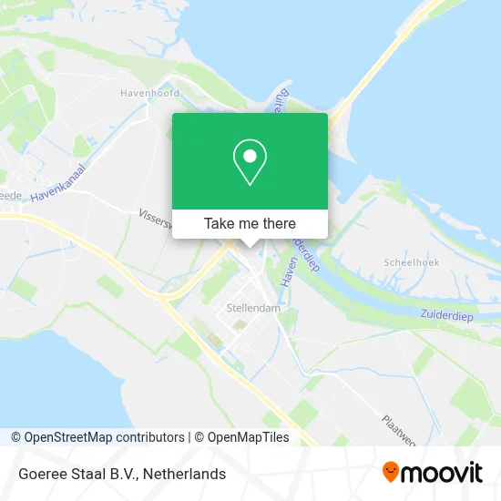 Goeree Staal B.V. map