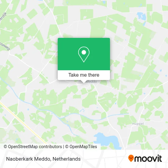 Naoberkark Meddo map