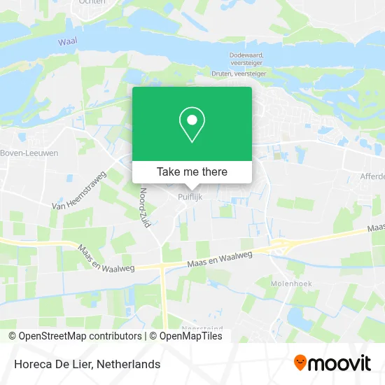 Horeca De Lier map