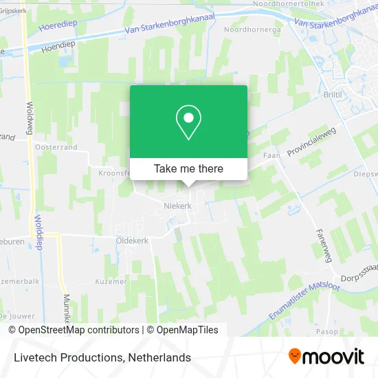 Livetech Productions map