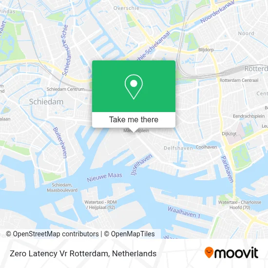 Zero Latency Vr Rotterdam map