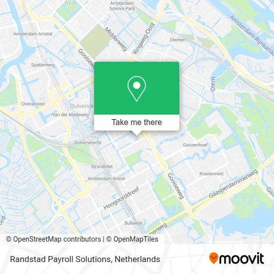 Randstad Payroll Solutions map