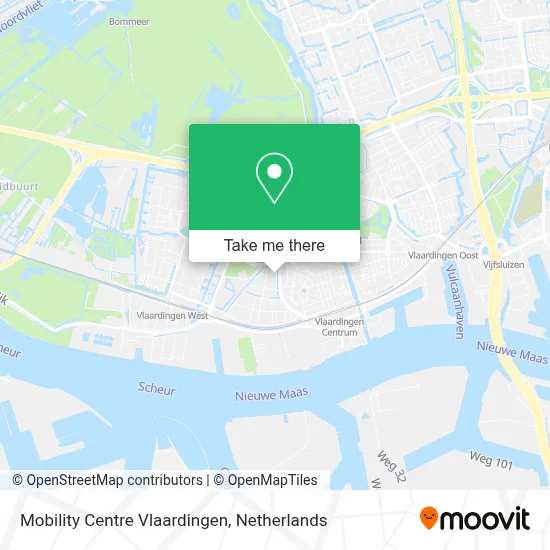 Mobility Centre Vlaardingen map