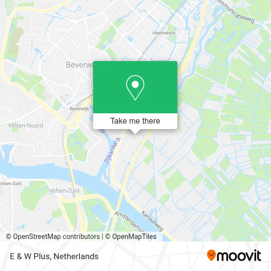 E & W Plus map