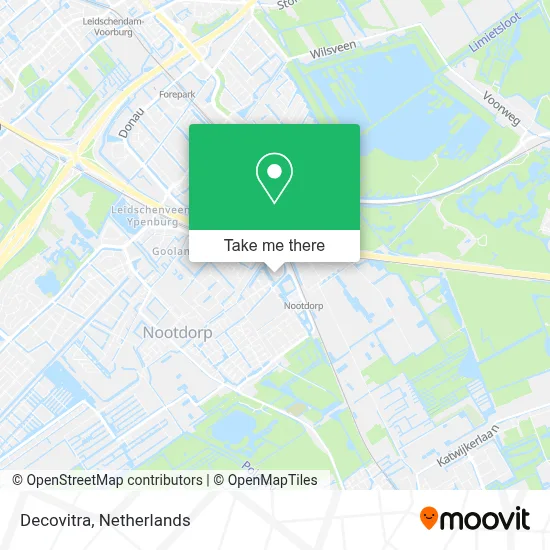 Decovitra map
