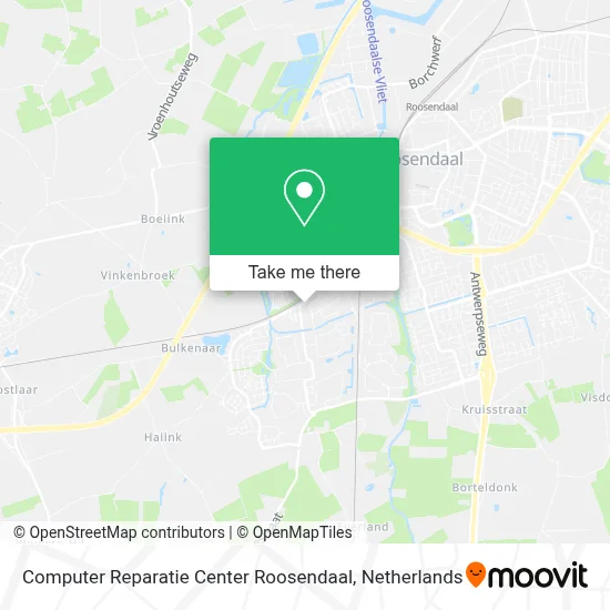 Computer Reparatie Center Roosendaal map