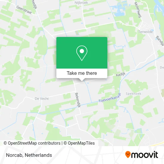 Norcab map