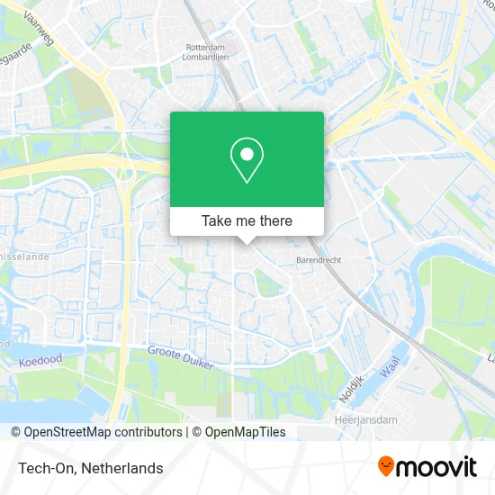 Tech-On map