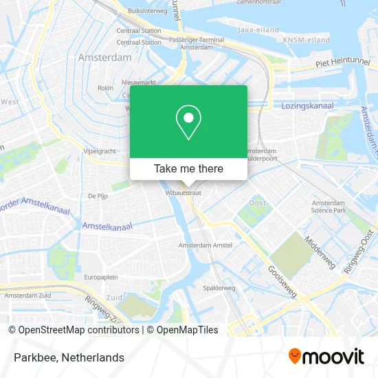 Parkbee map