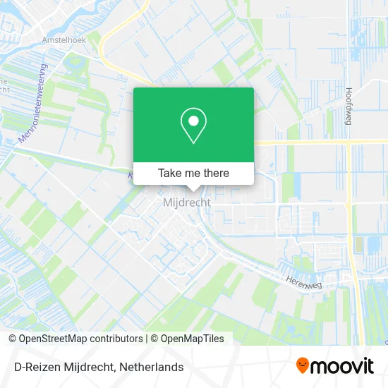 D-Reizen Mijdrecht Karte