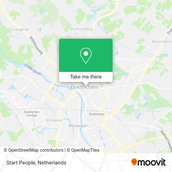 Start People map