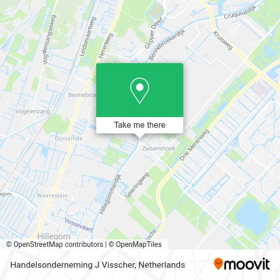 Handelsonderneming J Visscher map