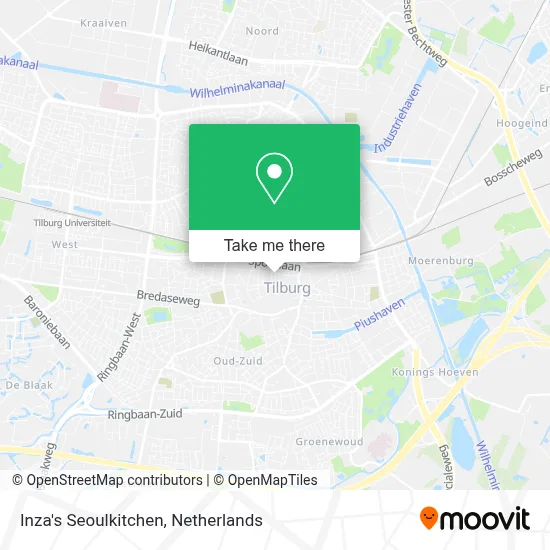 Inza's Seoulkitchen map