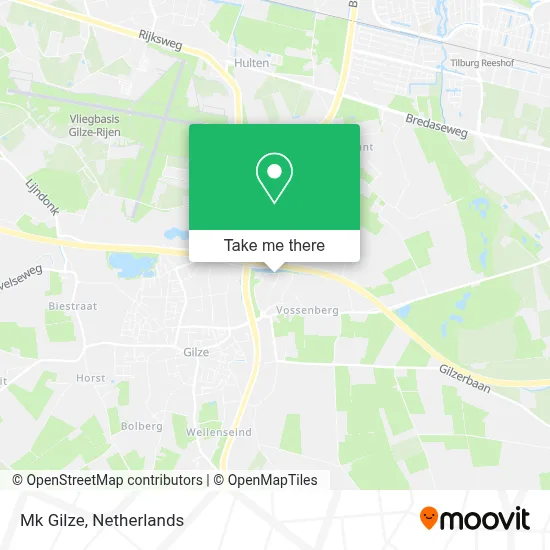 Mk Gilze map