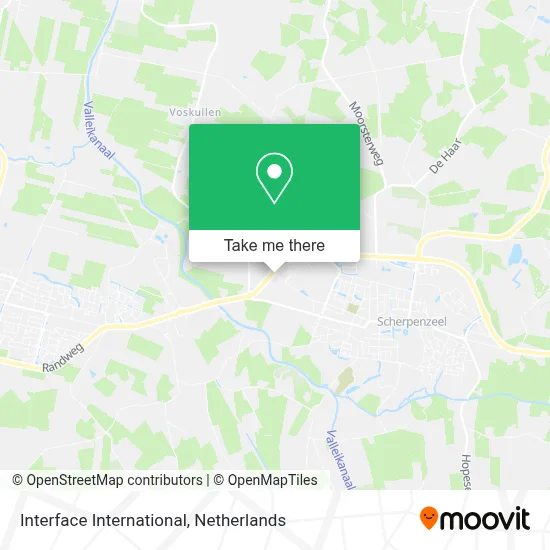 Interface International map