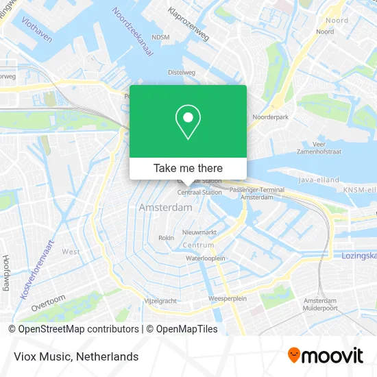 Viox Music map