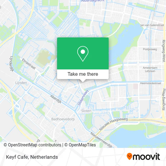 Keyf Cafe map