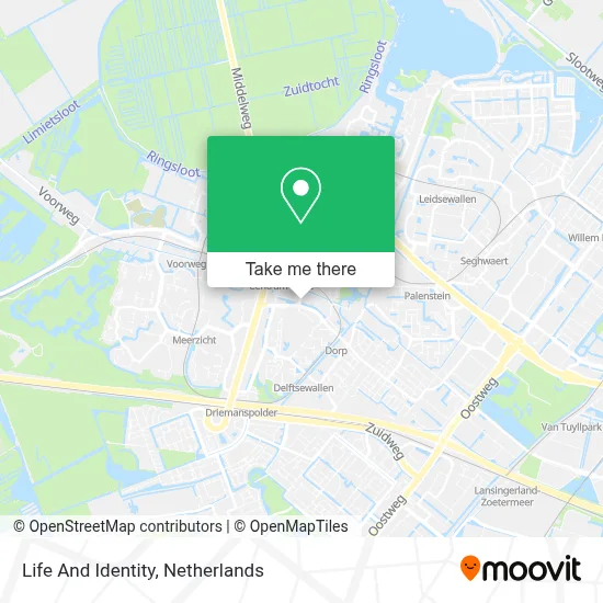 Life And Identity map