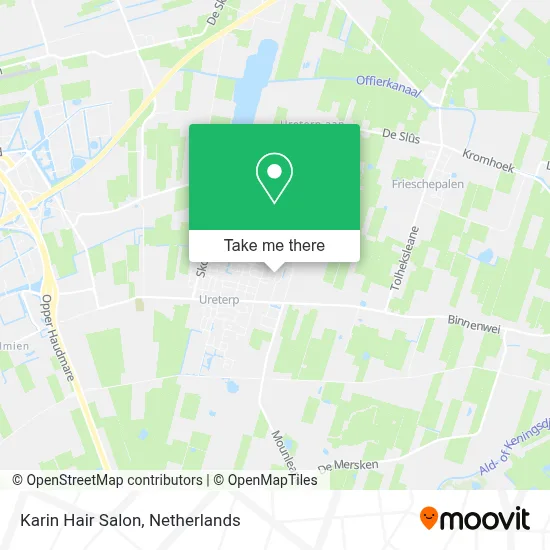 Kapsalon Karin map