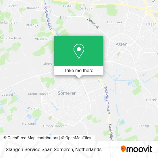 Slangen Service Span Someren map