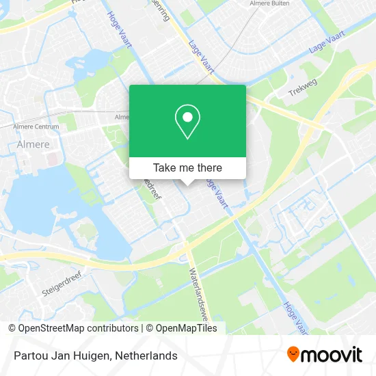 Partou Jan Huigen map