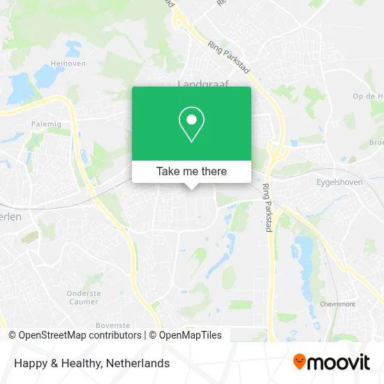 Happy & Healthy map