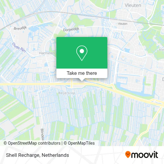 Shell Recharge map