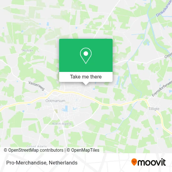 Pro-Merchandise map