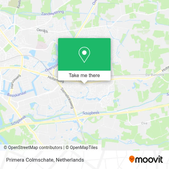 Primera Colmschate map