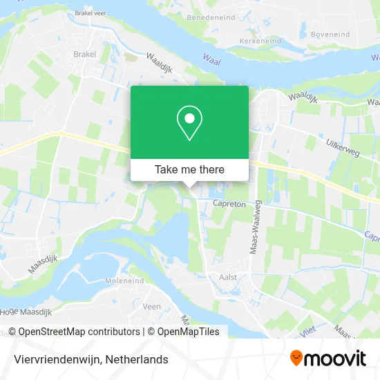 Viervriendenwijn map