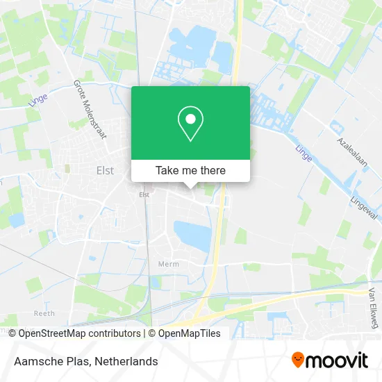Aamsche Plas map