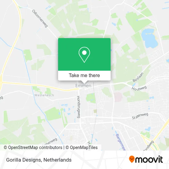 Gorilla Designs map