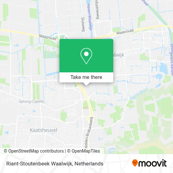 Riant-Stoutenbeek Waalwijk map